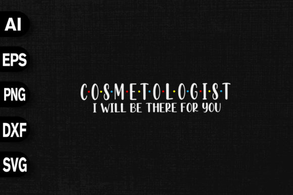 A Cosmetologist Design for T-Shirt Graphics
