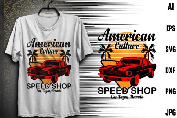 Boost Your Brand with American Culture Speed Shop Graphics