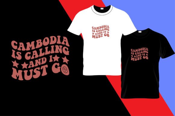 Cambodia is Calling: A Bold T-Shirt Design for Local Brands