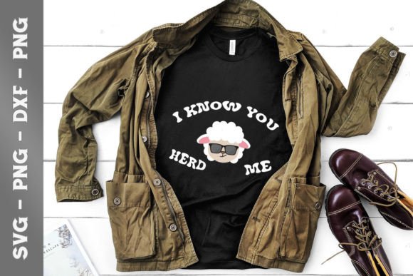 Charming Sheep I Know You Herd Me Design
