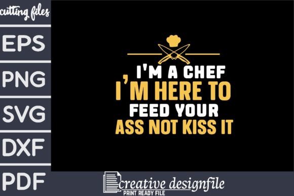 Chef's Bold Statement: A T-Shirt Design for Creative Graphics