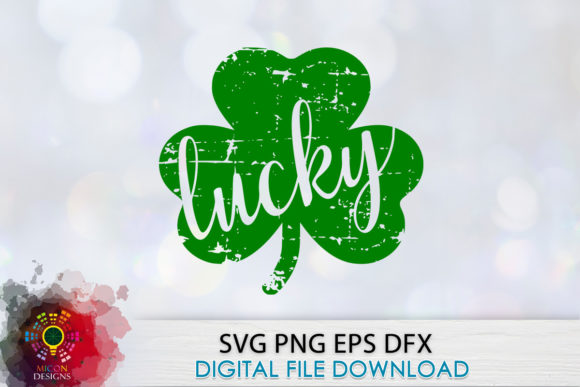 Crafting Distressed Shamrock Graphics for T-Shirt Designs