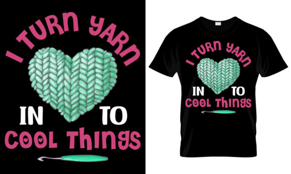 Crafting Review: I Turn Yarn into Cool Things Graphics