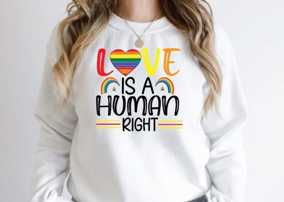 Evaluating the “Love is a Human Right” Graphic for Client T-Shirt Designs
