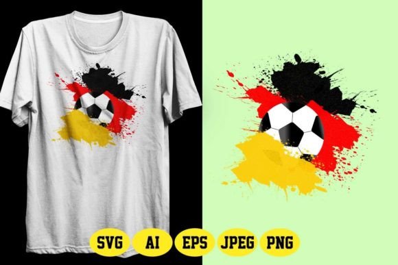 Germany National Football Team Graphics for T-Shirt Designs