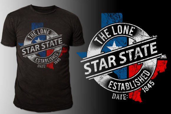 Texas Graphics for T-Shirt Designs and Handmade Projects