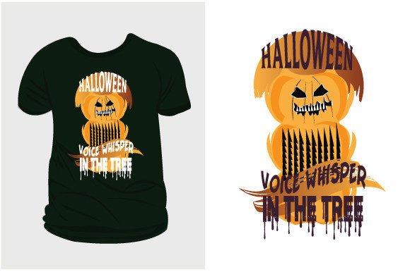 Voice Whisper in the Tree: A Unique Graphic for T-Shirt Designs
